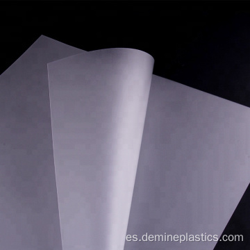 Película de policarbonato transparente de 0,5 mm Película de plástico fina flexible